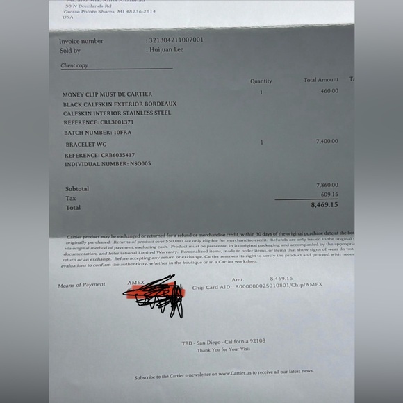 Cartier white gold Love Bracelet classic model excellent condition - Picture 8 of 9